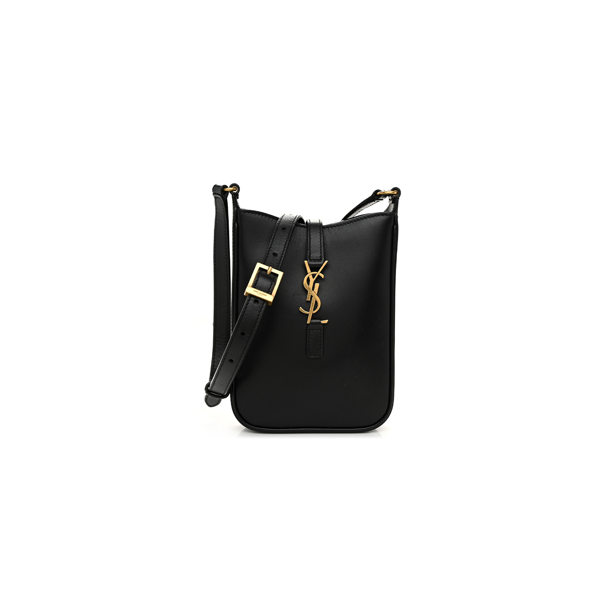 Y*L mini le 5 À 7 vertical hobo black 7352142r20w (18*13.5*3.5cm)